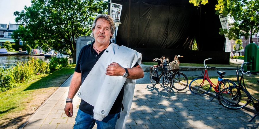 Frans van Breemen, drijvende kracht achter Jazzfestival Hillegersberg